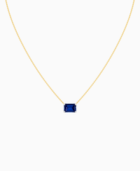 Royal Blue Lab Sapphire / Emerald (EW) / 3ct