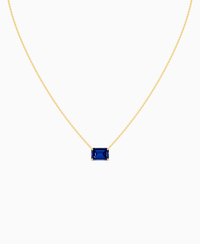 Royal Blue Lab Sapphire / Emerald (EW) / 3ct