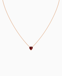 Pigeon Blood Lab Ruby / Heart / 1ct