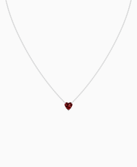 Pigeon Blood Lab Ruby / Heart / 1ct