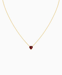 Pigeon Blood Lab Ruby / Heart / 1ct