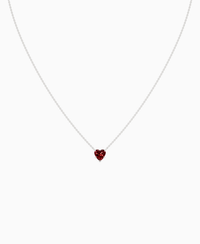 Pigeon Blood Lab Ruby / Heart / 1ct