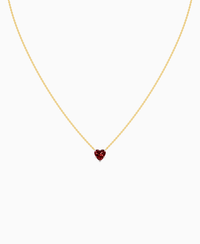Pigeon Blood Lab Ruby / Heart / 1ct