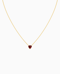 Pigeon Blood Lab Ruby / Heart / 1ct
