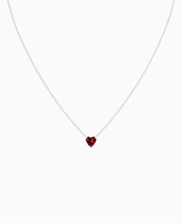Pigeon Blood Lab Ruby / Heart / 1ct