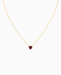Pigeon Blood Lab Ruby / Heart / 1ct