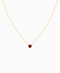 Pigeon Blood Lab Ruby / Heart / 1ct