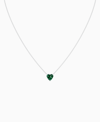 Zambian Lab Emerald / Heart / 1.5ct
