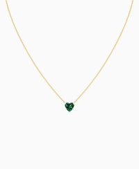 Zambian Lab Emerald / Heart / 1.5ct
