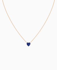 Royal Blue Lab Sapphire / Heart / 1.5ct