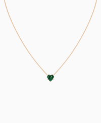 Zambian Lab Emerald / Heart / 1.5ct