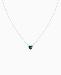 Zambian Lab Emerald / Heart / 1.5ct