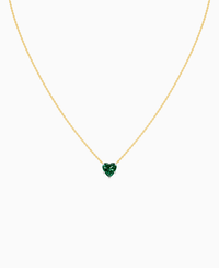 Zambian Lab Emerald / Heart / 1.5ct