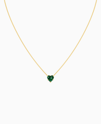 Zambian Lab Emerald / Heart / 1.5ct