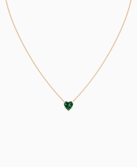 Zambian Lab Emerald / Heart / 1.5ct