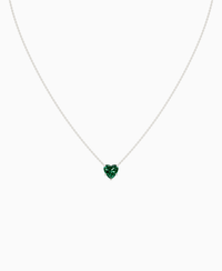 Zambian Lab Emerald / Heart / 1.5ct