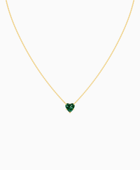 Zambian Lab Emerald / Heart / 1.5ct