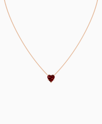 Pigeon Blood Lab Ruby / Heart / 2ct