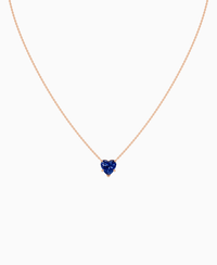 Royal Blue Lab Sapphire / Heart / 2ct