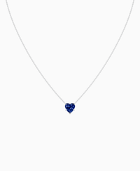 Royal Blue Lab Sapphire / Heart / 2ct