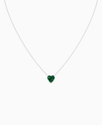 Zambian Lab Emerald / Heart / 2ct