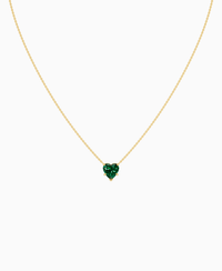 Zambian Lab Emerald / Heart / 2ct