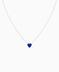 Royal Blue Lab Sapphire / Heart / 2ct