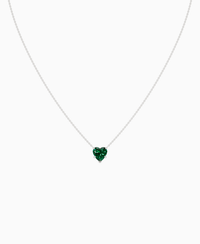 Zambian Lab Emerald / Heart / 2ct