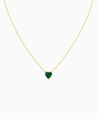 Zambian Lab Emerald / Heart / 2ct