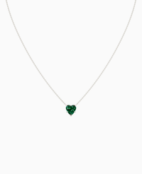 Zambian Lab Emerald / Heart / 2ct