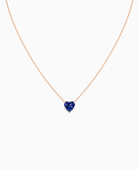 Royal Blue Lab Sapphire / Heart / 2.5ct