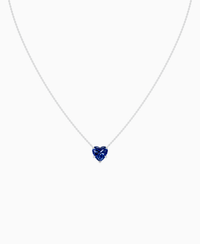 Royal Blue Lab Sapphire / Heart / 2.5ct