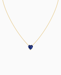 Royal Blue Lab Sapphire / Heart / 2.5ct