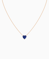 Royal Blue Lab Sapphire / Heart / 2.5ct