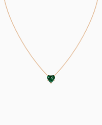 Zambian Lab Emerald / Heart / 2.5ct