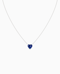 Royal Blue Lab Sapphire / Heart / 2.5ct