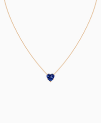 Royal Blue Lab Sapphire / Heart / 2.5ct