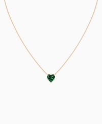 Zambian Lab Emerald / Heart / 2.5ct