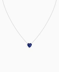 Royal Blue Lab Sapphire / Heart / 2.5ct