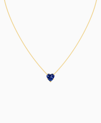 Royal Blue Lab Sapphire / Heart / 2.5ct