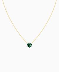 Zambian Lab Emerald / Heart / 2.5ct