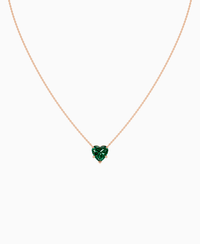 Zambian Lab Emerald / Heart / 3ct