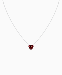 Pigeon Blood Lab Ruby / Heart / 3ct