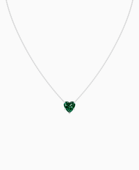 Zambian Lab Emerald / Heart / 3ct