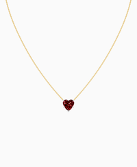Pigeon Blood Lab Ruby / Heart / 3ct
