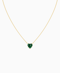 Zambian Lab Emerald / Heart / 3ct