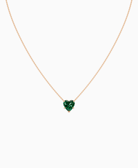 Zambian Lab Emerald / Heart / 3ct