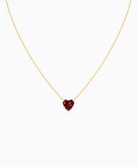 Pigeon Blood Lab Ruby / Heart / 3ct