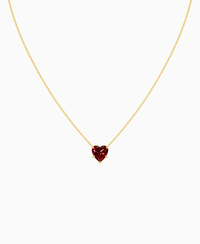 Pigeon Blood Lab Ruby / Heart / 3ct