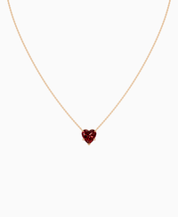 Pigeon Blood Lab Ruby / Heart / 3ct